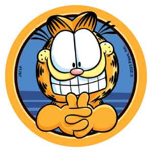 Garfield Cute Expressions Stickers